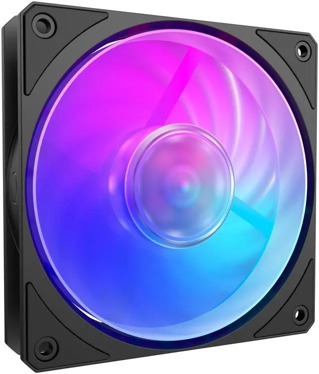 Alt view image 7 of 10 - Cooler Master Hyper 212 3DHP CPU Air Cooler, 3DHP Heat Pipe Technology, Mobius 120 PWM Fans, Customizable aRGB Lighting, Quiet Operation, Easy Install, AMD Ryzen 7 AM5|4, Intel Ultra 7 LGA 1851|1700