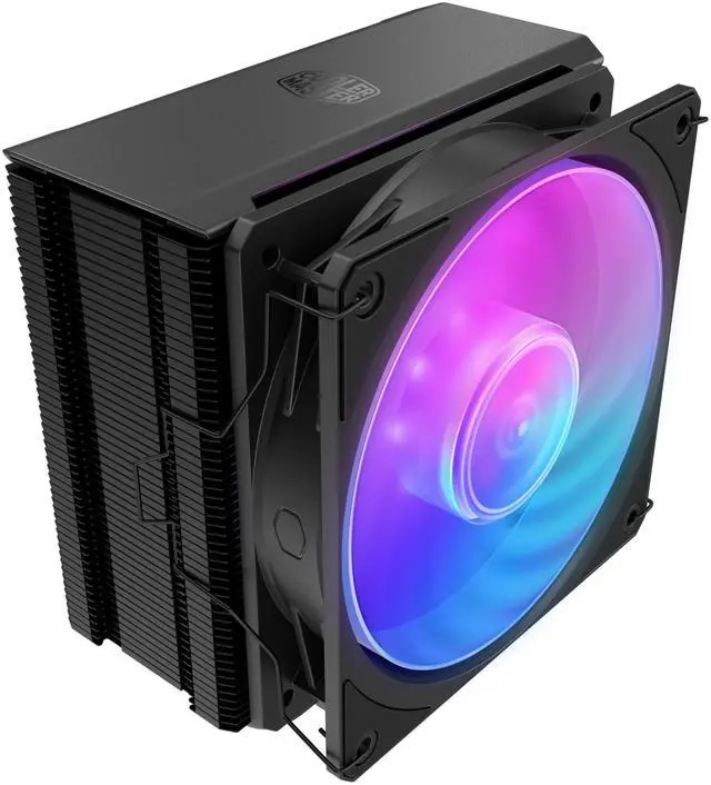 Main image of Cooler Master Hyper 212 3DHP CPU Air Cooler, 3DHP Heat Pipe Technology, Mobius 120 PWM Fans, Customizable aRGB Lighting, Quiet Operation, Easy Install, AMD Ryzen 7 AM5|4, Intel Ultra 7 LGA 1851|1700