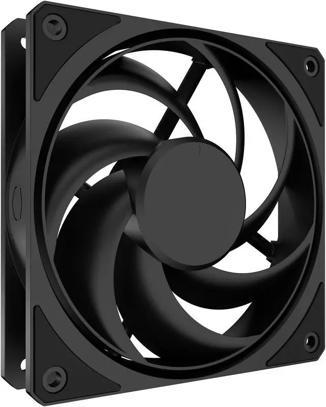 Alt view image 8 of 10 - Cooler Master V4 Alpha 3DHP Black CPU Air Cooler, Alpha 3DHP Heat Pipe Technology, Dual Mobius 120 PWM Fans, Quiet Operation, Easy Install, AMD Ryzen 9 AM5|4, Intel Ultra 9 LGA 1851|1700