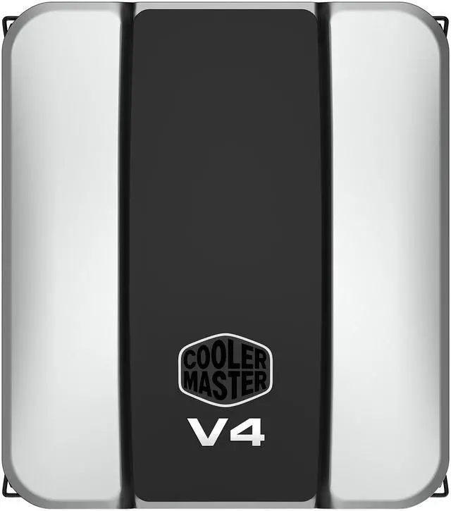 Alt view image 9 of 12 - Cooler Master V4 Alpha 3DHP Black CPU Air Cooler, Alpha 3DHP Heat Pipe Technology, Dual Mobius 120 PWM Fans, Quiet Operation, Easy Install, AMD Ryzen 9 AM5|4, Intel Ultra 9 LGA 1851|1700