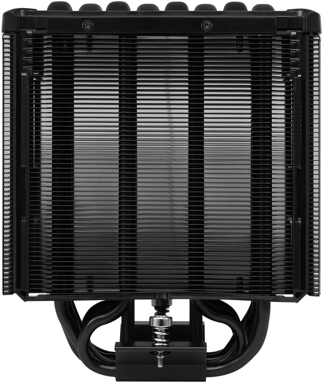 Alt view image 17 of 19 - Cooler Master V8 ACE 3DHP Intel CPU Air Cooler, Single-Tower, Dual PWM Fans, Intel LGA1851 Support Cooler, 3DHP Cooling, LCP Blades, Quiet Dual 120mm PWM Fans, Single-Tower Design, Easy Installation