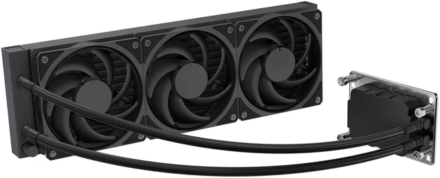 Alt view image 2 of 8 - Cooler Master PL360 TR5-SP6 AIO Liquid CPU Cooler, Workstation AMD TR5-SP6, Ryzen Threadripper 9000, Threadripper PRO 9000 WX & EPYC 8004 Series Support Cooler, Mobius 12P PWM Fans, Easy Installation