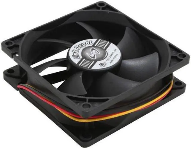 Alt view image 2 of 3 - Link Depot FAN-8025-B 80mm Case Fan