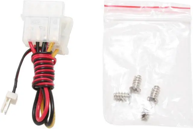 Alt view image 3 of 5 - Link Depot FAN-4LED-120BU 120mm Blue LED Case Cooling Fan