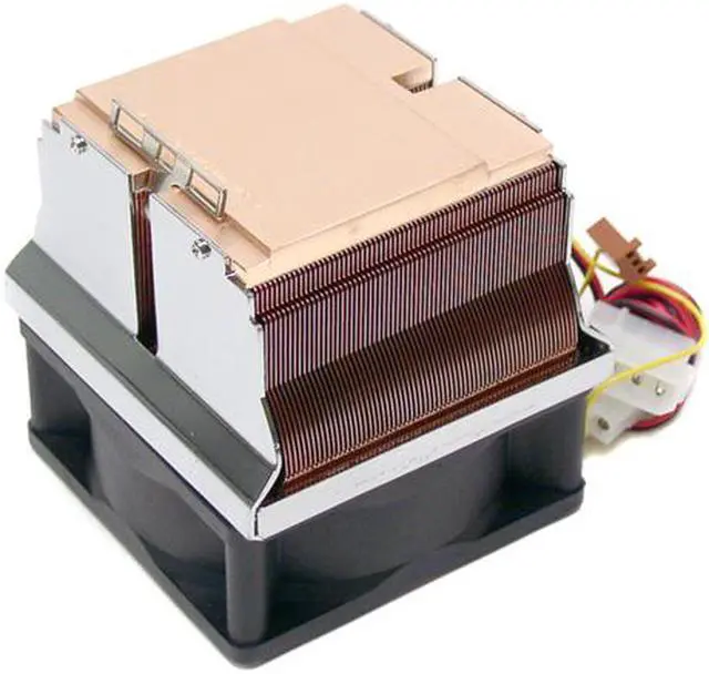 Alt view image 2 of 3 - Thermaltake Extreme Volcano 12 80mm 2 Ball CPU Cooler