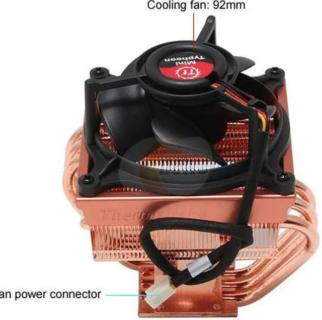 Alt view image 2 of 5 - Thermaltake CL-P0268 92mm CPU Cooler