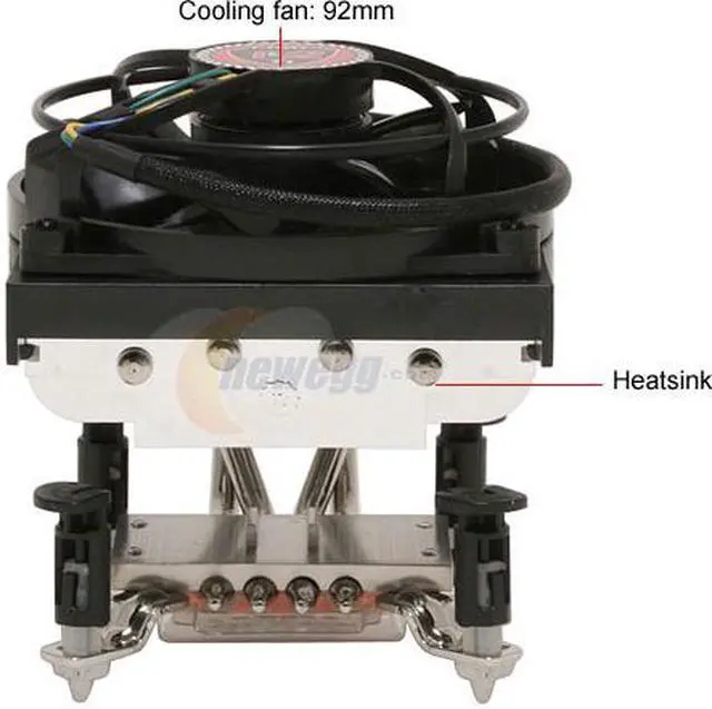 Alt view image 2 of 6 - Thermaltake CL-P0372 92mm Enter CPU Cooler