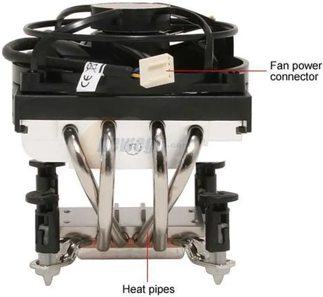 Alt view image 4 of 6 - Thermaltake CL-P0372 92mm Enter CPU Cooler