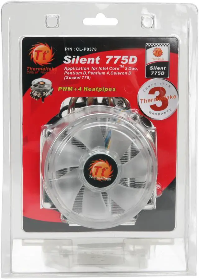 Alt view image 5 of 5 - Thermaltake CL-P0378 90mm CPU Cooler
