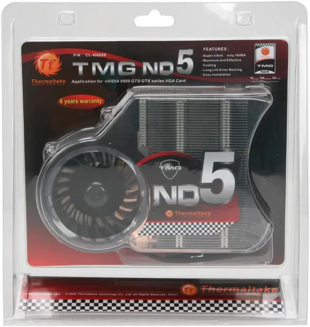 Alt view image 5 of 5 - Thermaltake CL-G0099 Enter VGA Cooler