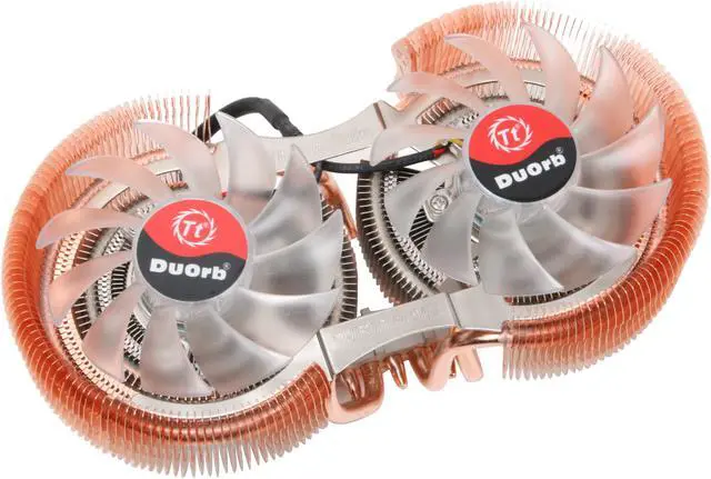 Alt view image 2 of 9 - Thermaltake CL-P0464 DuOrb 80mm CPU Cooler