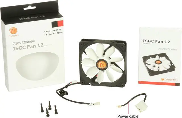 Alt view image 4 of 4 - Thermaltake AF0018 ISGC Fan 12 120mm Case Fan