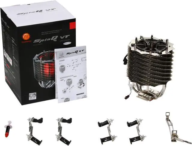 Alt view image 7 of 7 - Thermaltake CLP0554 80mm Sleeve CPU Cooler