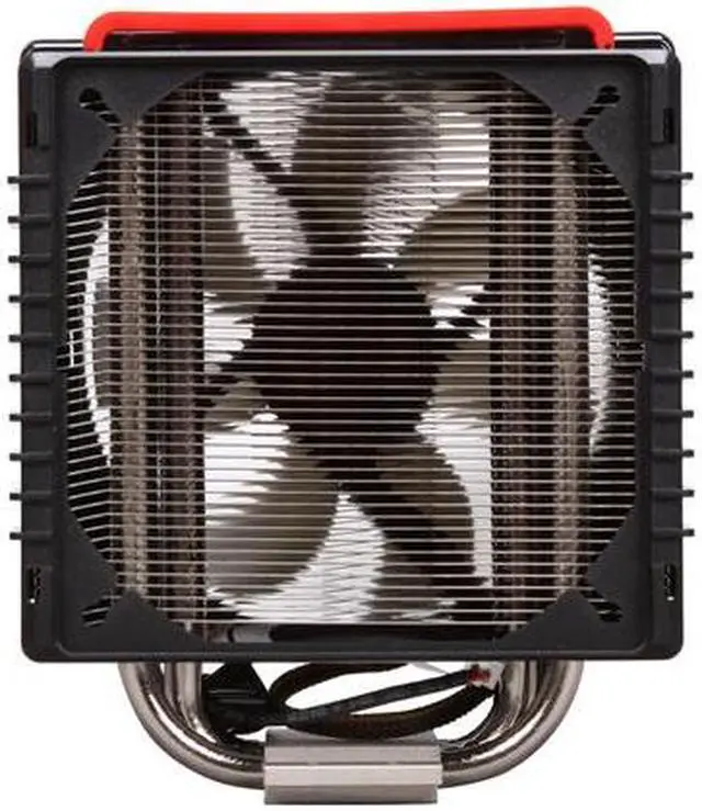 Alt view image 5 of 6 - Thermaltake Frio Overclocking-Ready Intel Core i7 (6-core ready) & i5 Compatible Five 8mm Heatpipes Dual 120mm Fans Intel & AMD Universal CPU Cooler CLP0564