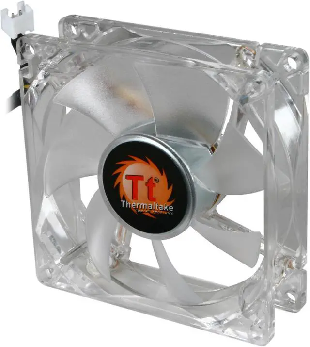 Alt view image 2 of 7 - Thermaltake AF0025 Smart Blue LED 80mm Fan with Speed control knob