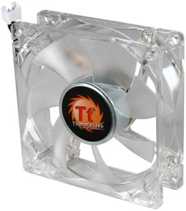 Alt view image 3 of 7 - Thermaltake AF0025 Smart Blue LED 80mm Fan with Speed control knob