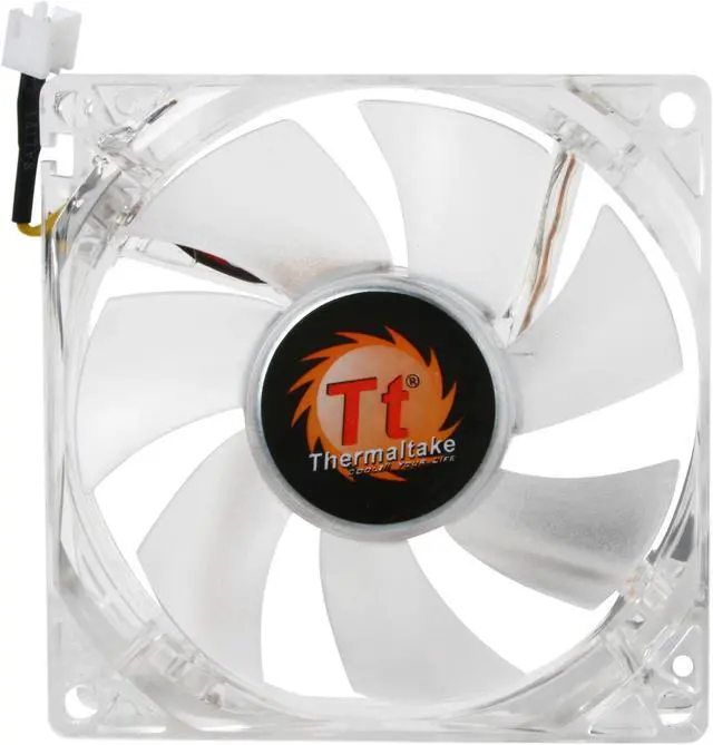 Alt view image 4 of 7 - Thermaltake AF0025 Smart Blue LED 80mm Fan with Speed control knob
