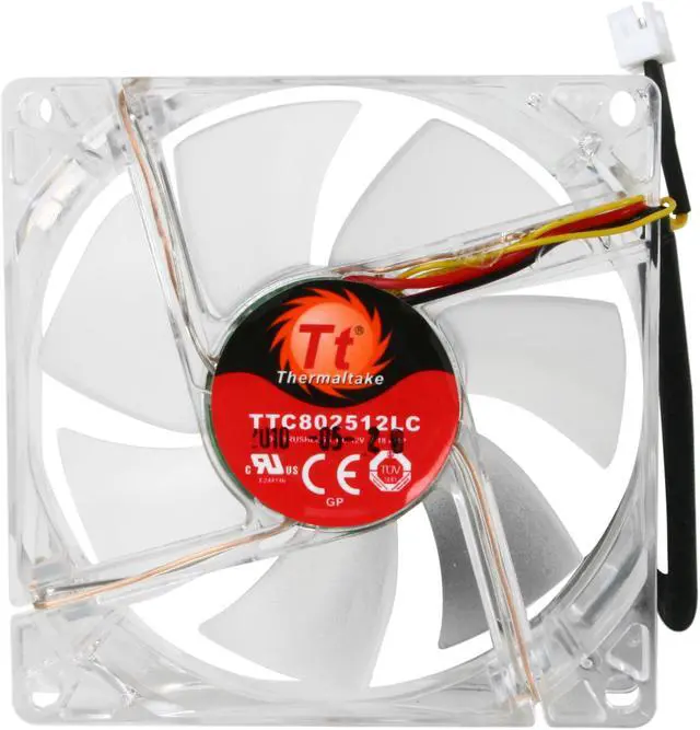 Alt view image 6 of 7 - Thermaltake AF0025 Smart Blue LED 80mm Fan with Speed control knob