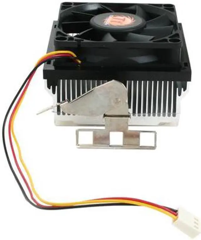 Alt view image 6 of 7 - Thermaltake CL-P0503 80mm Rifle Bearing CPU Cooler for AMD 65W Series - OEM