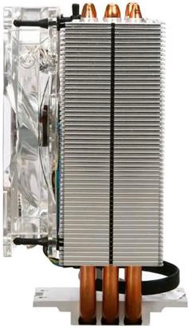 Alt view image 3 of 6 - Thermaltake CLP0579 120mm Contac 30 Intel LGA-2011 Ready 160W TDP Heatpipe Direct-contact Technology CPU Cooler
