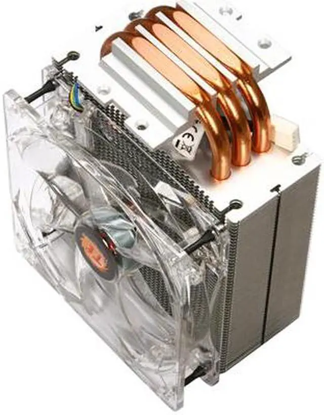 Alt view image 5 of 6 - Thermaltake CLP0579 120mm Contac 30 Intel LGA-2011 Ready 160W TDP Heatpipe Direct-contact Technology CPU Cooler