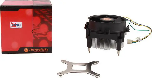Alt view image 4 of 4 - Thermaltake CL-P0326 90mm 1 Ball, 1 Sleeve CPU Cooler
