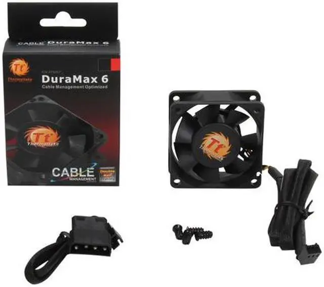 Alt view image 5 of 5 - Thermaltake DuraMax 6 AF0057 60mm Case Cooler