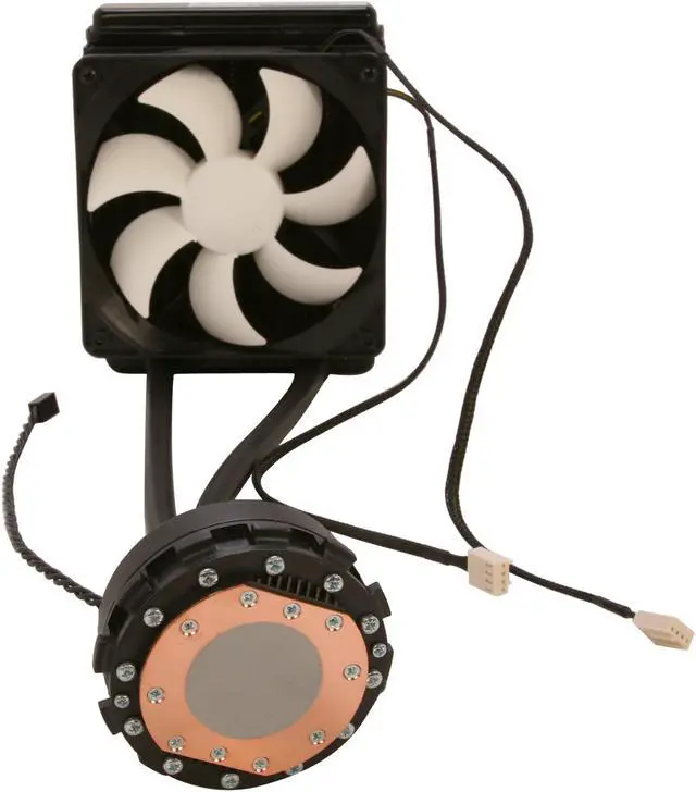 Alt view image 4 of 5 - Thermaltake WATER2.0 Performer Closed-Loop All In One Liquid CPU Cooler Dual 120mm PWM Fans 120x25mm CLW0215