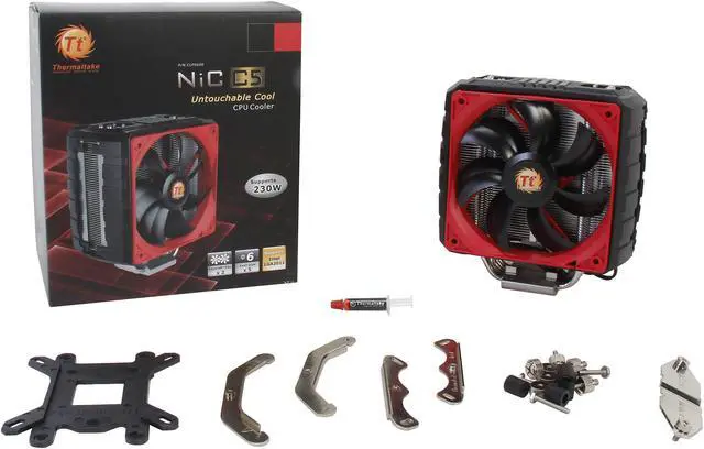 Alt view image 6 of 6 - Thermaltake NiC C5 (CLP0608) 120mm Untouchable CPU Cooler