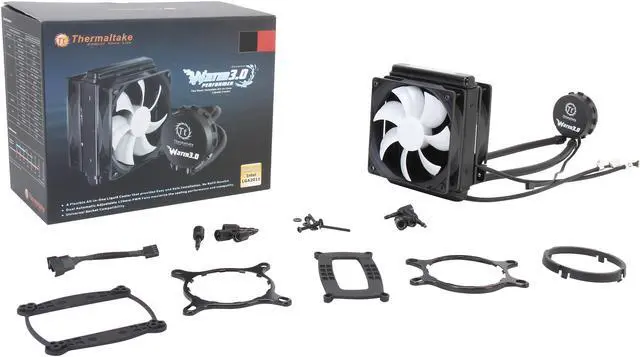 Alt view image 5 of 5 - Thermaltake Water 3.0 Performer (CLW0222) Water/Liquid CPU Cooler 120MM