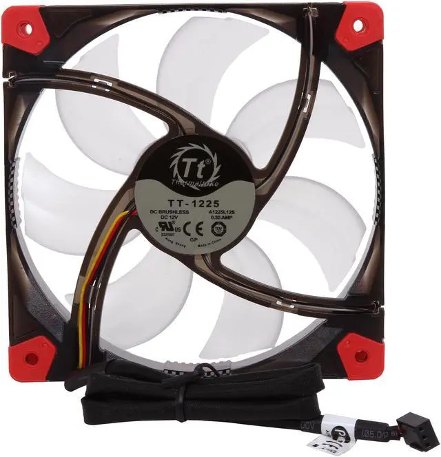Alt view image 4 of 5 - Thermaltake CL-F017-PL12RE-A Luna Series Quiet High Airflow Case Fan
