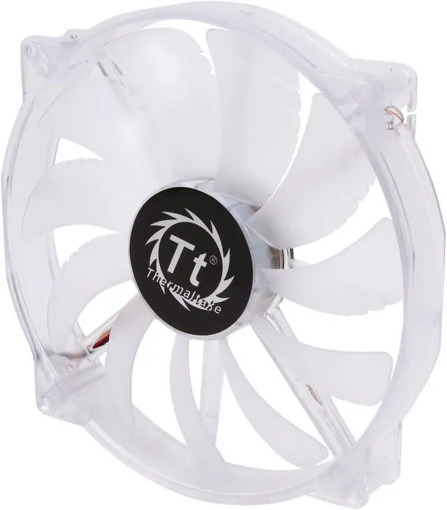 Alt view image 2 of 4 - Thermaltake CL-F016-PL20BU-A 200 mm Blue LED Pure Series Quiet High Airflow Case Fan