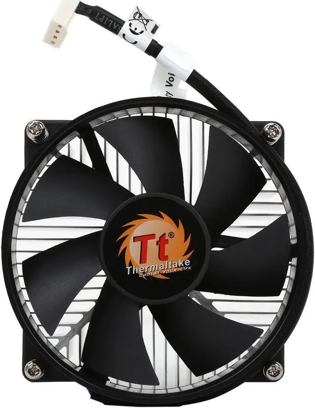 Alt view image 5 of 6 - Thermaltake Gravity i2 95W 7-Bladed 92mm 4-Pins PWM Aluminum Extrusion CPU Cooling Fan for Intel Core i7/i5/i3 CLP0556-B