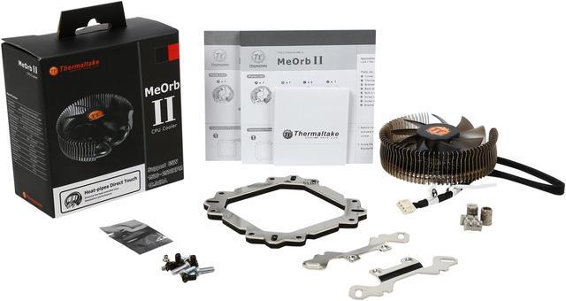 Alt view image 6 of 5 - Thermaltake CL-P004-AL08BL-A 80mm MeOrb II 65W Intel/AMD Low Profile CPU Cooler