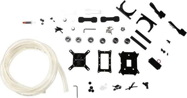 Alt view image 18 of 19 - Thermaltake Pacific CL-W063-CA00BL-A DIY LCS RL240 Water Cooling Kit