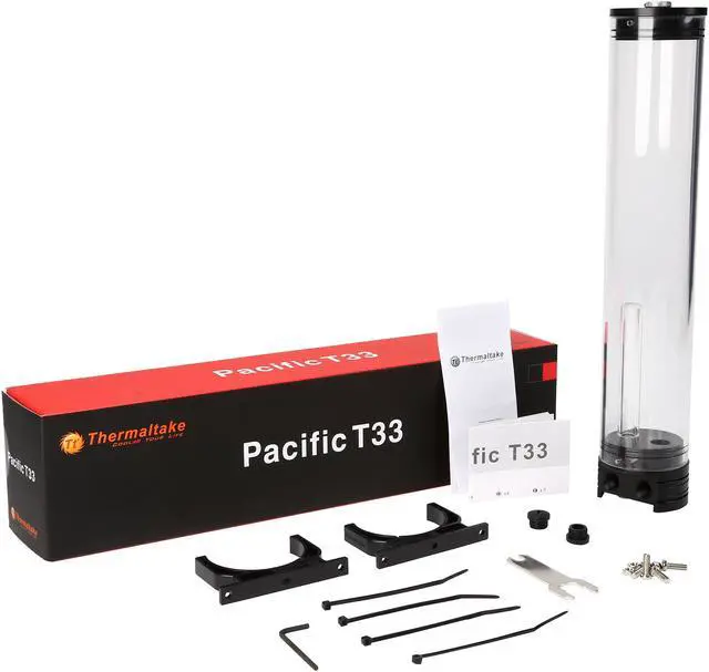 Alt view image 5 of 5 - Thermaltake CL-W005-PL00BL-A Pacific DIY LCS T33 Reservoir POM+PMMA