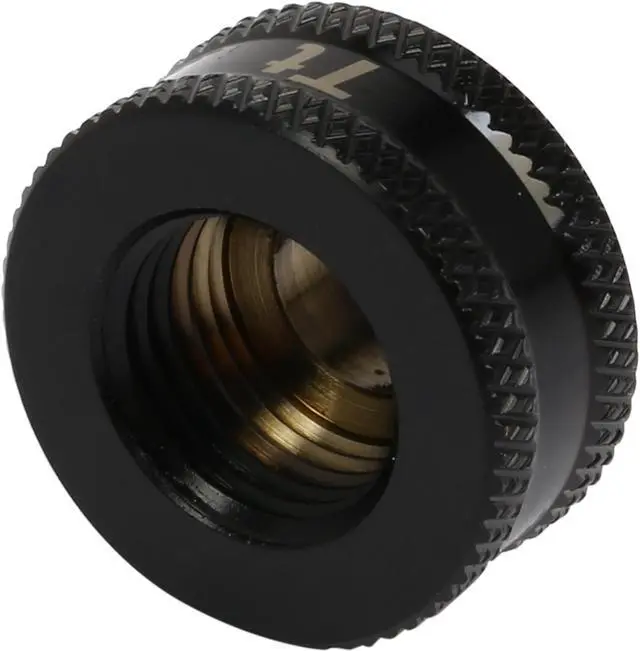 Main image of Thermaltake Pacific CL-W045-CU00BL-A Pacific DIY LCS Black G1/4 Female to Male 10mm Extender Fitting