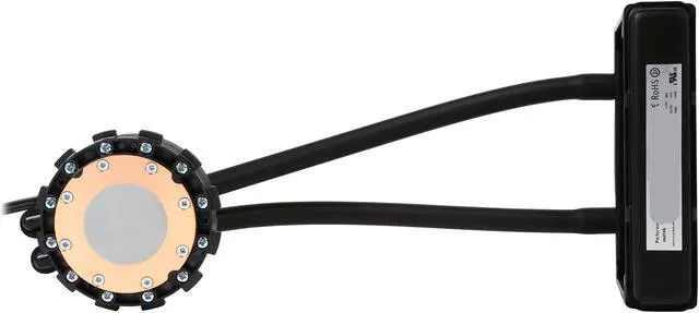 Alt view image 3 of 10 - Thermaltake Water 3.0 Performer C 120mm AIO Liquid Cooling System 3 Year Warranty CLW0222-B