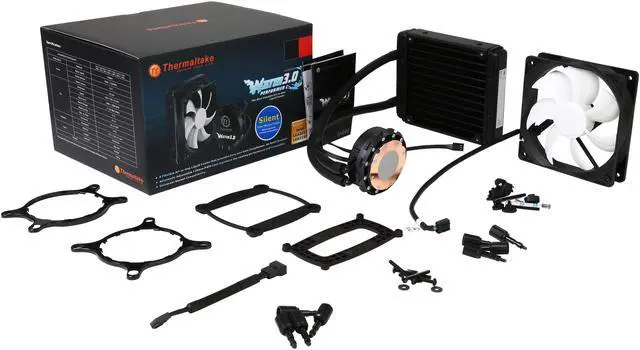Alt view image 10 of 10 - Thermaltake Water 3.0 Performer C 120mm AIO Liquid Cooling System 3 Year Warranty CLW0222-B
