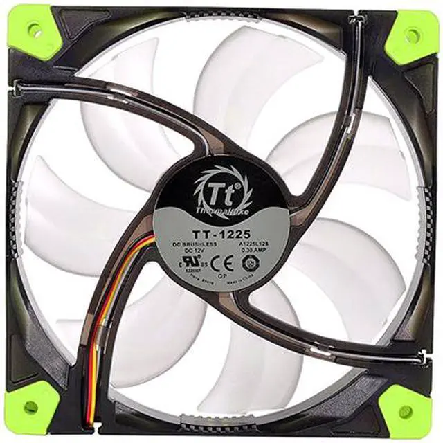 Alt view image 3 of 6 - Thermaltake Luna 12 LED Green