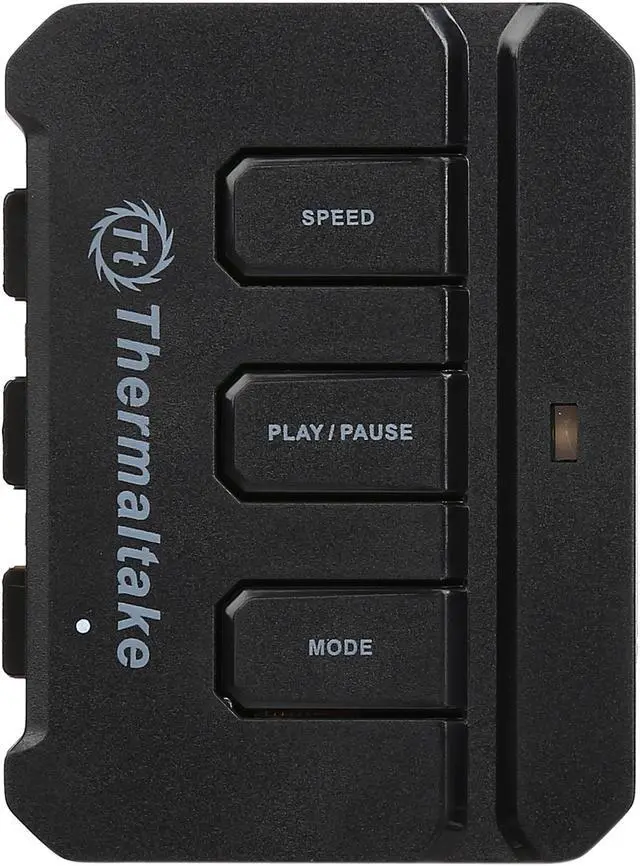 Alt view image 7 of 11 - Thermaltake Riing 12 RGB Series High Static Pressure 120mm Circular RGB LED Ring Case/Radiator Fan - Triple Pack - CL-F042-PL12SW-B