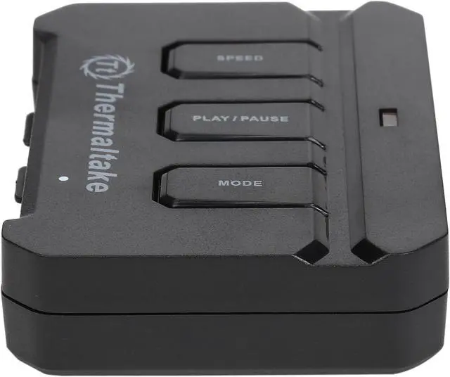 Alt view image 9 of 11 - Thermaltake Riing 12 RGB Series High Static Pressure 120mm Circular RGB LED Ring Case/Radiator Fan - Triple Pack - CL-F042-PL12SW-B