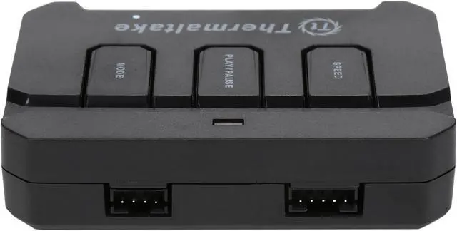 Alt view image 10 of 11 - Thermaltake Riing 12 RGB Series High Static Pressure 120mm Circular RGB LED Ring Case/Radiator Fan - Triple Pack - CL-F042-PL12SW-B