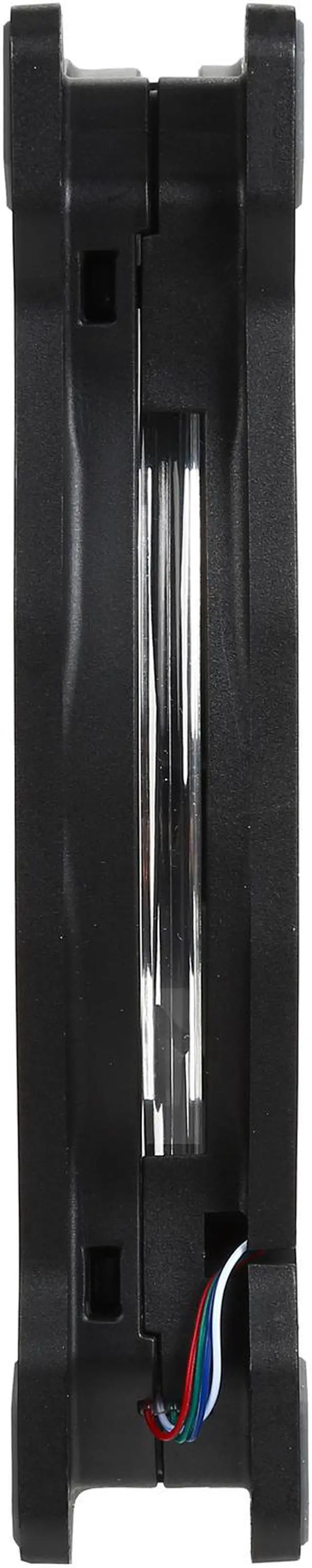 Alt view image 5 of 11 - Thermaltake Riing 14 RGB Series High Static Pressure 140mm Circular RGB LED Ring Case/Radiator Fan - Triple Pack - CL-F043-PL14SW-B