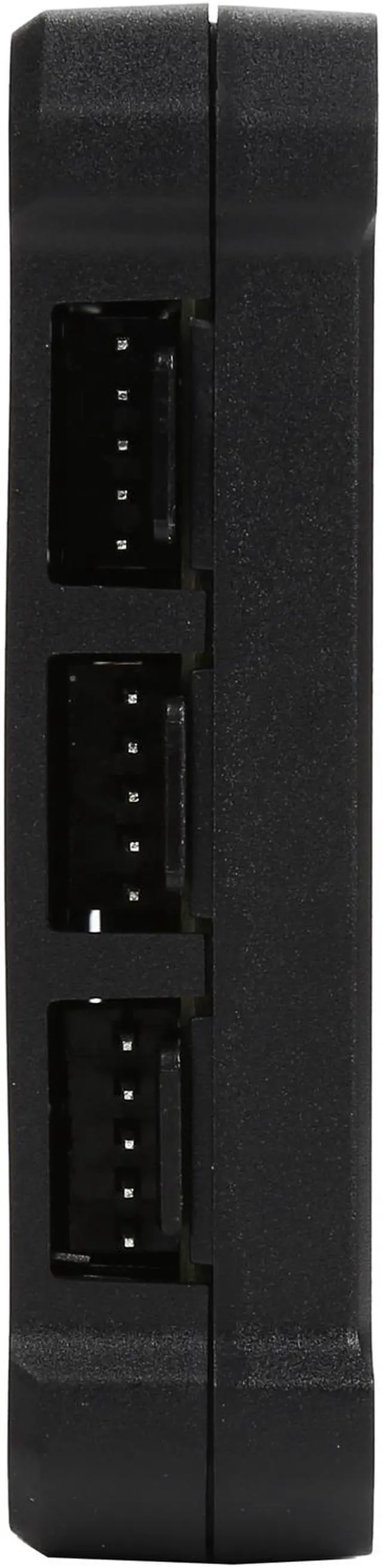 Alt view image 8 of 11 - Thermaltake Riing 14 RGB Series High Static Pressure 140mm Circular RGB LED Ring Case/Radiator Fan - Triple Pack - CL-F043-PL14SW-B