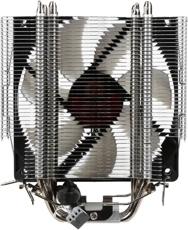 Alt view image 4 of 13 - Thermaltake Contac Silent 12 150W INTEL/AMD with AM4 Support 120mm PWM CPU Cooler CL-P039-AL12BL-A