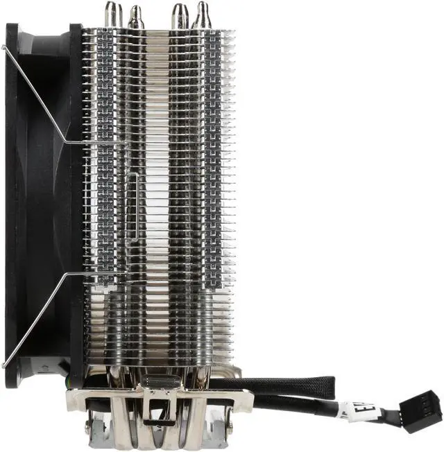 Alt view image 5 of 13 - Thermaltake Contac Silent 12 150W INTEL/AMD with AM4 Support 120mm PWM CPU Cooler CL-P039-AL12BL-A