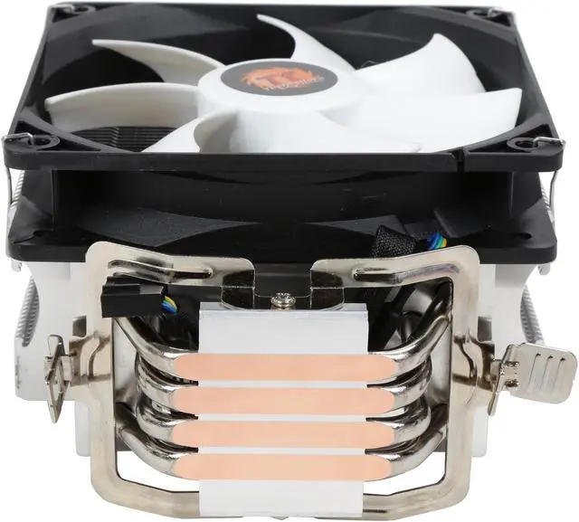 Alt view image 7 of 13 - Thermaltake Contac Silent 12 150W INTEL/AMD with AM4 Support 120mm PWM CPU Cooler CL-P039-AL12BL-A