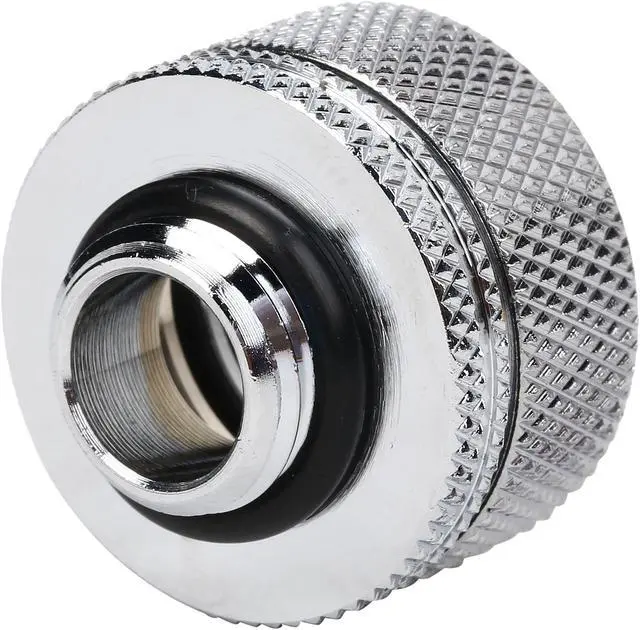 Main image of Thermaltake Pacific CL-W092-CA00SL-A Pacific DIY LCS Chrome G1/4 PETG Tube 16mm (5/8") OD Compression Fitting