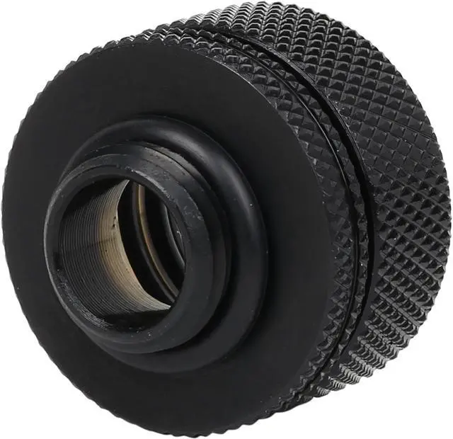 Main image of Thermaltake Pacific CL-W092-CA00BL-A DIY LCS PETG Black 16mm (5/8”) OD Compression Fitting